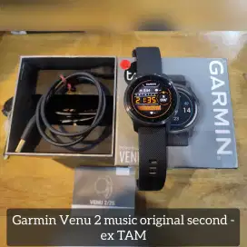 Garmin Venu 2 music original second - Ex TAM