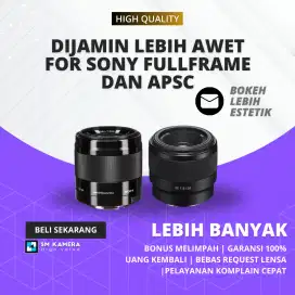 LENSA FIX SONY FULLFRAME APSC 50MM SONY 35MM LENSA MURAH