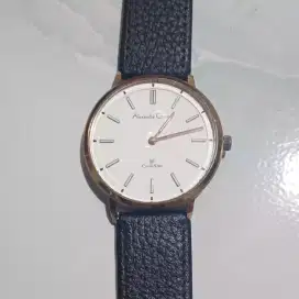 Jam tangan pria Alexandre christie analog MH 8492 rosegold, sleman