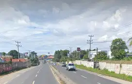 tanah 3000 meter di jalan lintas sumatera hajimena