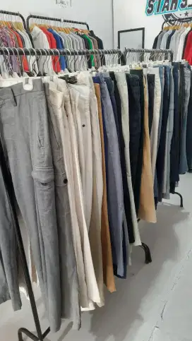 Jual borongan celana panjang brand