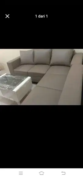 Menerima pesanan sofa baru/servis