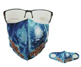 Masker harley biru