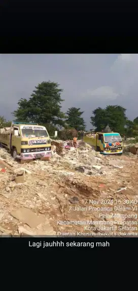 Jasa buang puing dan sampah