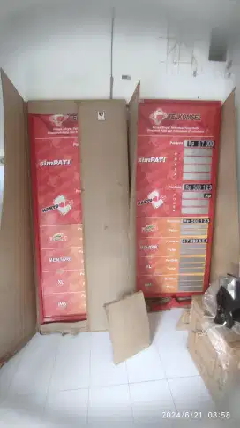 Papan Harga Price Board Display toko  HP salon pom bensin