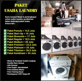 Alat Laundry // Paket Lengkap Untuk Usaha Laundry