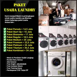 Perlengkapan laundry // Paket Lengkap Untuk Usaha Laundry