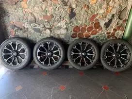 Velg XD SERIES & ban bekas mobil Fortuner VNT, Ring 20