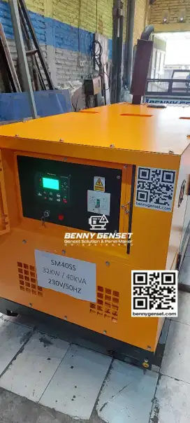 Genset 40kva 1Phase Baru 100%