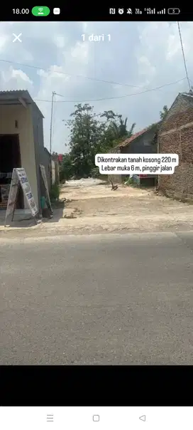 Dikontrakkan Tanah kosong cikampek