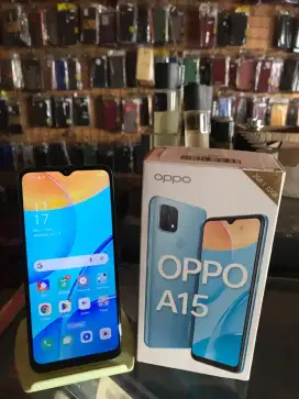 Oppo A15 Original ram 2/32 cek aja sepuasnya ketoko,hp+cas,harga pas