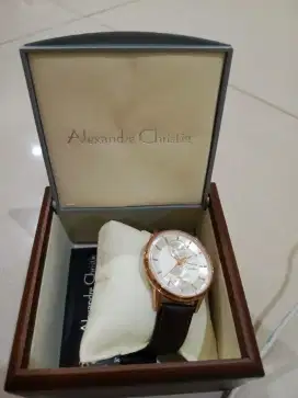 Jam tangan branded  alexandre cristie