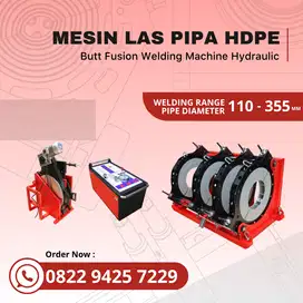 Mesin Las Pipa Hdpe 355mm | Supplier Mesin Las Hdpe Murah