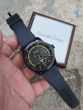 Jam tangan alexandre christie 6656 original garansi mesin 6 bulan