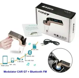 Car Audio Receiver Bluetooth FM Modulator