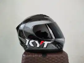 Helm KYT R10  Full Face Black/Grey Smoke