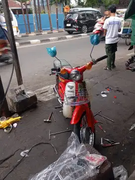 Bismillahirrahmanirrahim Honda C70 1978 asli engkel