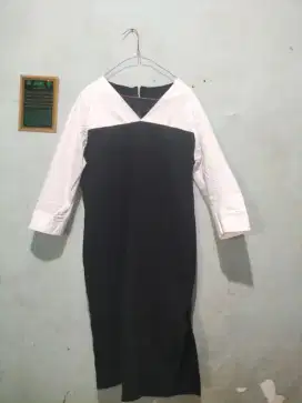 Dress wanita bahan strecth