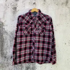 Flanel Bitter - Size M fit L - Baju Kemeja Flannel