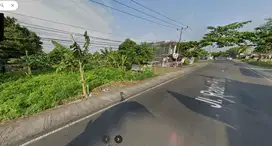 Tanah pinggir jalan raya jonggat Lombok Tengah