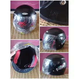 Helm Half Face SNI Black