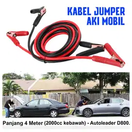 Kabel Jumper Aki Mobil 4 Meter (Mobil dibawah 2000cc) - Autoleader