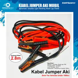 Kabel Jumper Aki Mobil Panjang 2.8M (Untuk Mobil dibawah 2000cc)