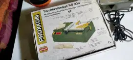 Proxxon tischkreissäge ks 230 gergaji mini komplit