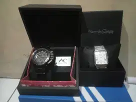 2  jam Tangan  Alexander Christie ori free sepatu Nike dan Adidas