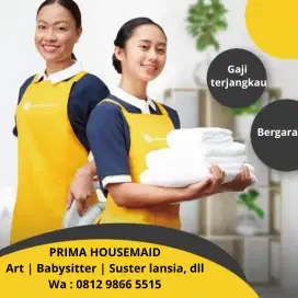 Ready art, pembantu, babysitter, suster lansia