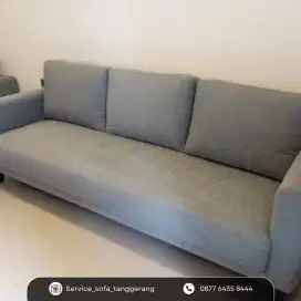 Ganti kain sofa seat 3 1 | service sofa jakarta | service sofa