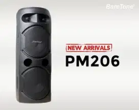 Speaker aktif portable baretone pm 206 pm 206 original resmi