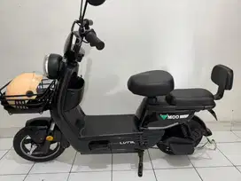 Dijual sepeda listrik baru 1 kali pakai ganti battrainya sendiri