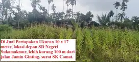 Di Jual Pertapakan Ukuran 10 x 17 meter