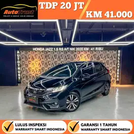 Km 41 Ribu Honda Jazz RS 1.5 A/T Nik.2020/David