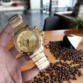 Jam tangan Pria Halei Original Chrono aktif japan Movement