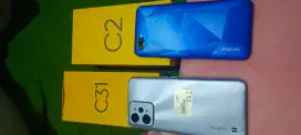 Dijual HP realme c31 dan c2 fullset nominus