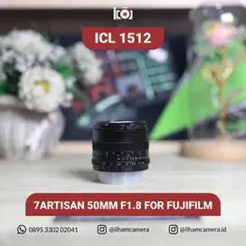 LENSA 7ARTISAN 50MM F1.8 FOR FUJIFILM