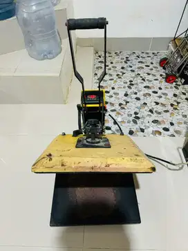 Mesin Hotpress Sablon Digital Hot Press Kondisi siap pakai Normal