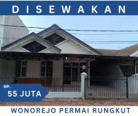 Jual/Sewa Rumah Siap Huni 1 Lantai 
Wonorejo Permai Rungkut