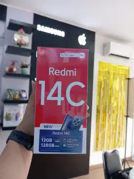 REDMI 14C 6/128 BLACK BARU MASIH TERSEGEL & BERGARANSI RESMI XIAOMI