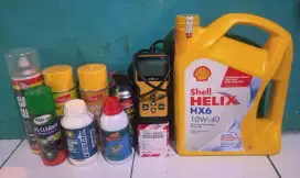 PROMO PAKET SERVIS TUNE UP CARBON GURAH MESIN GANTI OLI DAN FILTER OLI