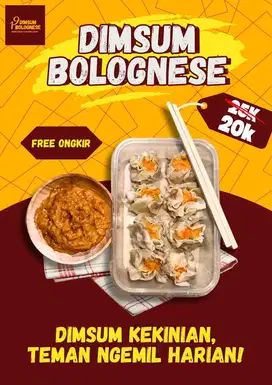 DIMSUM BOLOGNESE MALANG FREE ONGKIR