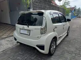 Daihatsu Sirion 1.3 AT SPORTY putih 2017 mulus KM LOW asli pribadi