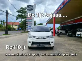 Dp1jt Xenia 1.3 R Sporty Automatic 2012 Pjk06-2025