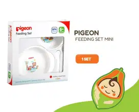 Pigeon feeding set