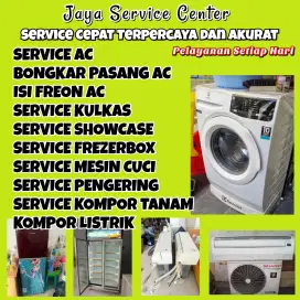 Service AC Bongkar AC Pasang AC Servis Mesin Cuci Kulkas Frezer Tarik