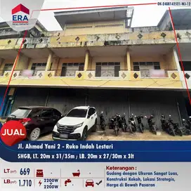 Dijual gudang ukuran besar di Ahmad Yani 2 - akses dekat