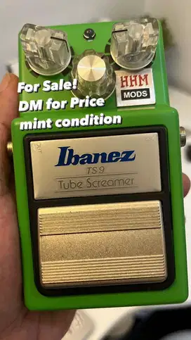 Pedal Overdrive Ibanez TS9 mod by HHM