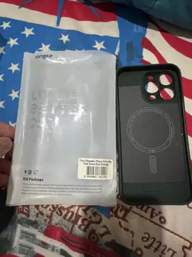 Case iPhone 15 PRO MAX, Ringke Onyx Softcase, tidak pernah digunakan